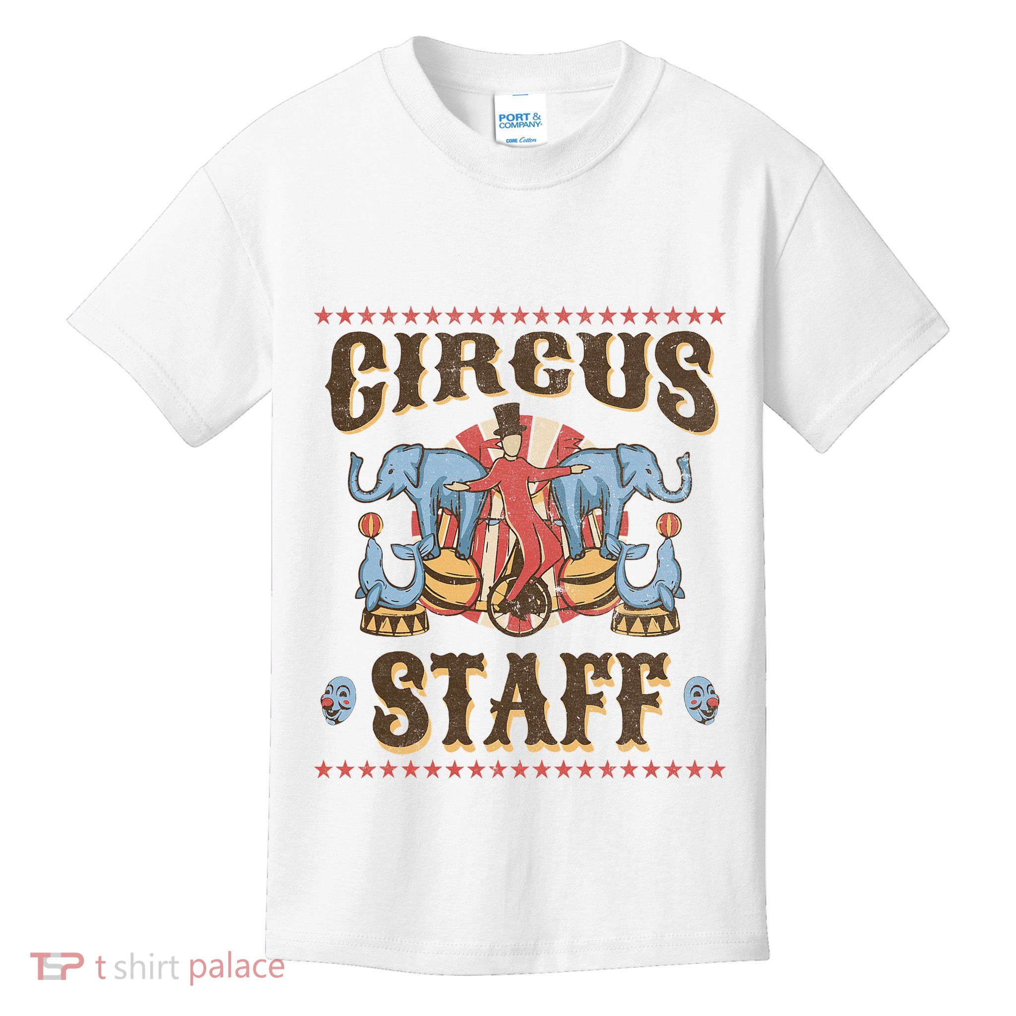 Circus Staff Security Adults Circus Kids T-Shirt