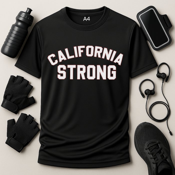 California Strong Swea Cooling Performance Crew T-Shirt