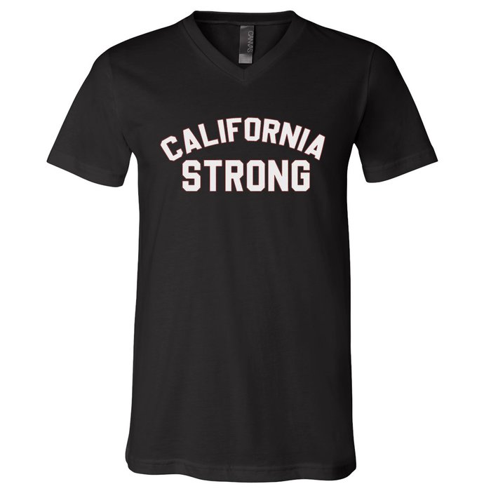 California Strong Swea V-Neck T-Shirt