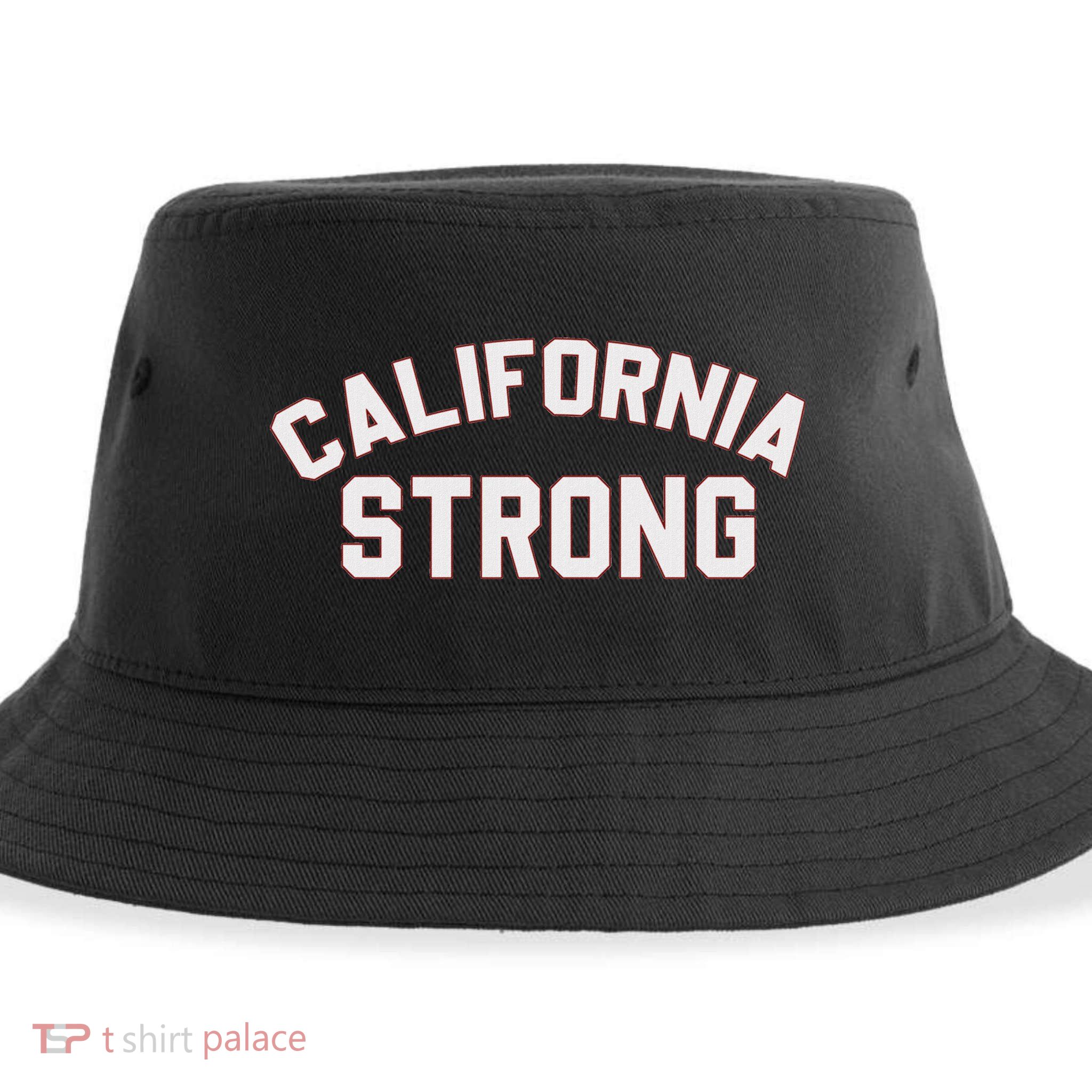 California Strong Swea Sustainable Bucket Hat