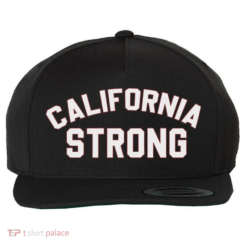 California Strong Swea Wool Snapback Cap