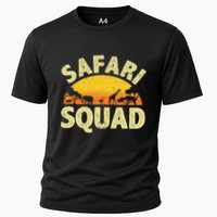 Cool Safari Squad Zoo Animal African Jungle Cooling Performance Crew T-Shirt