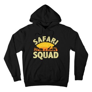 Cool Safari Squad Zoo Animal African Jungle Hoodie