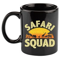 Cool Safari Squad Zoo Animal African Jungle 11oz C Handle Ceramic Mug