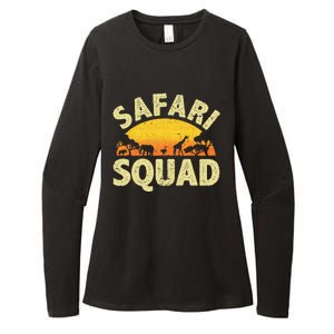 Cool Safari Squad Zoo Animal African Jungle Womens CVC Long Sleeve Shirt