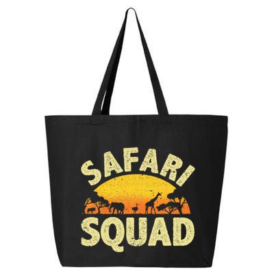 Cool Safari Squad Zoo Animal African Jungle 25L Jumbo Tote