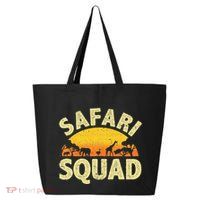 Cool Safari Squad Zoo Animal African Jungle 25L Jumbo Tote
