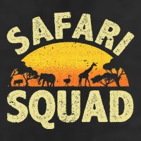 Cool Safari Squad Zoo Animal African Jungle Microfiber Hand Towel