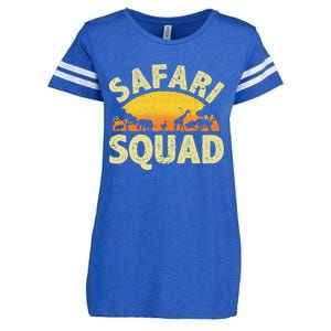 Cool Safari Squad Zoo Animal African Jungle Enza Ladies Jersey Football T-Shirt