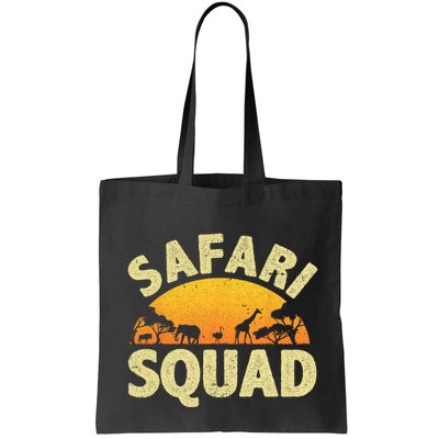 Cool Safari Squad For Men Women Zoo Animal African Jungle Bag
