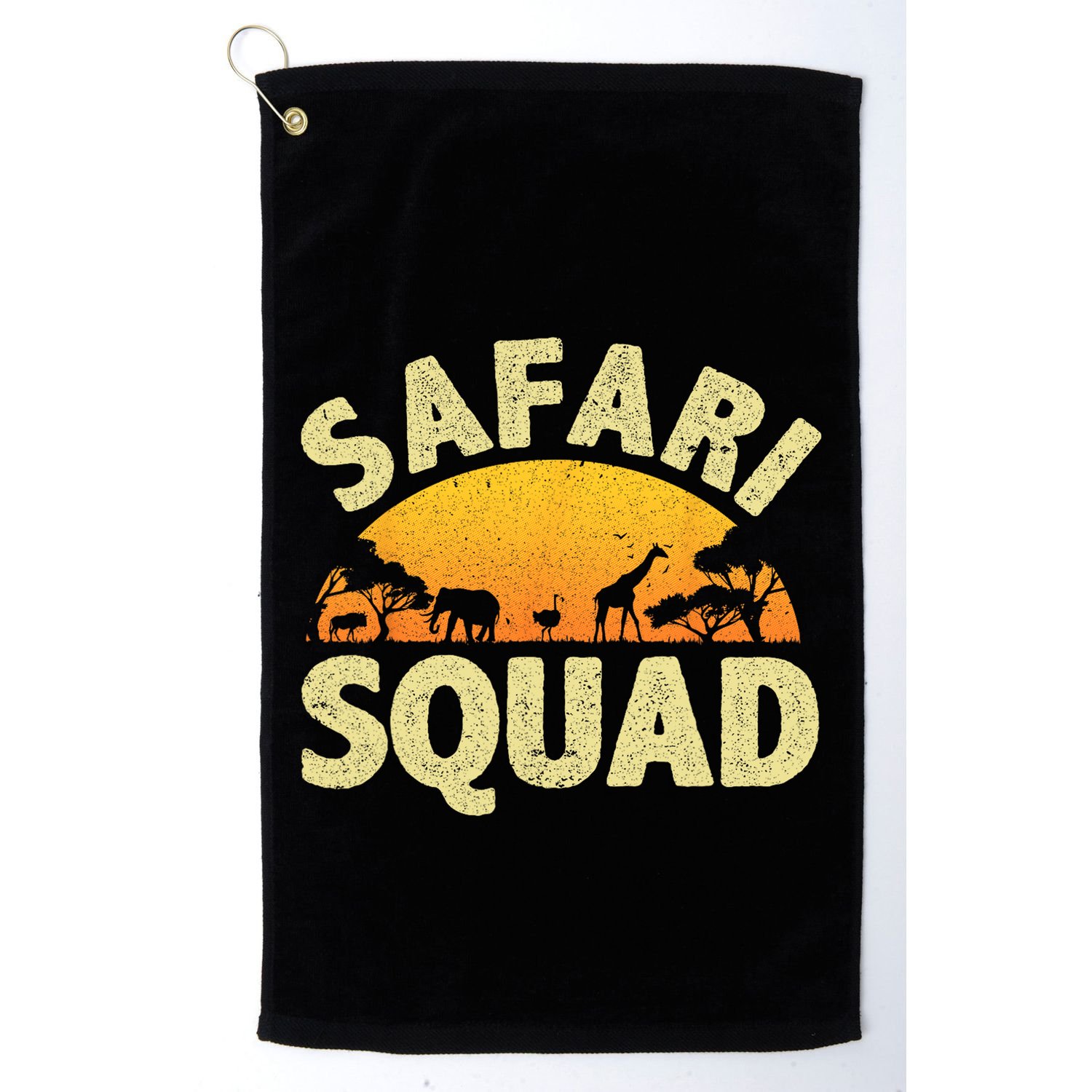 Cool Safari Squad For Men Women Zoo Animal African Jungle Golf Towel