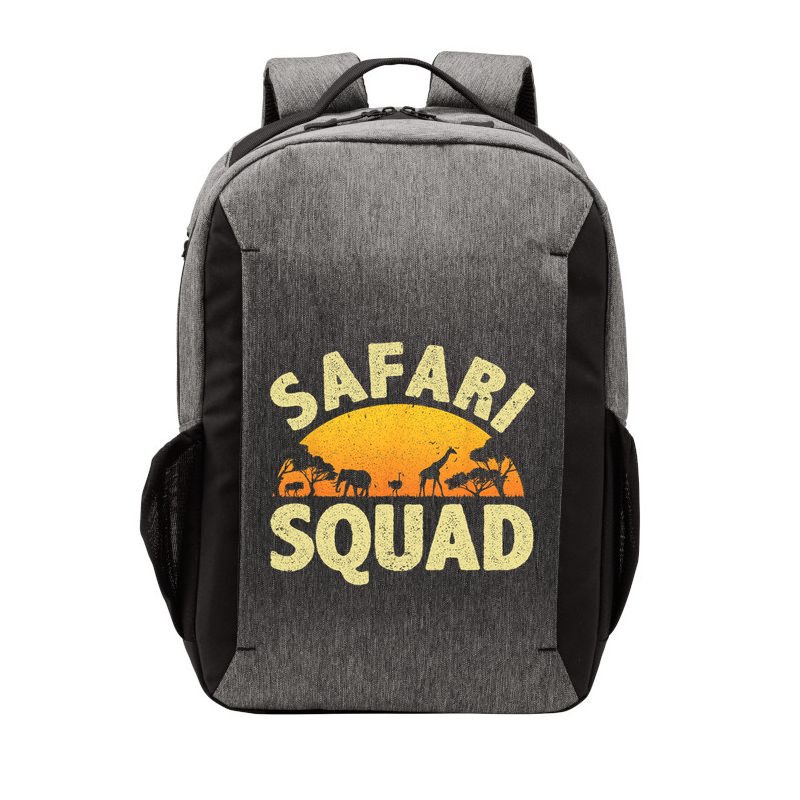 Cool Safari Squad For Men Women Zoo Animal African Jungle Vector Backpack