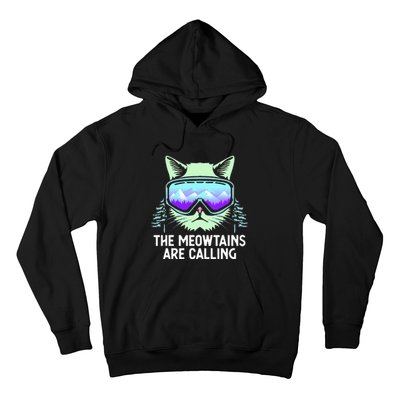 Cool Snowboard Ski Lover Mountain Skier Hoodie