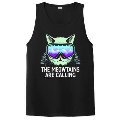 Cool Snowboard Ski Lover Mountain Skier PosiCharge Competitor Tank