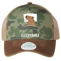 Capybara Sleepybara Sleep Capybara Legacy Tie Dye Trucker Hat