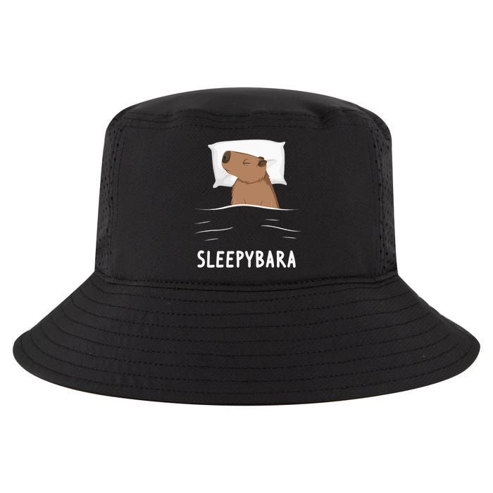 Capybara Sleepybara Sleep Capybara Cool Comfort Performance Bucket Hat