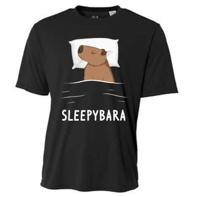 Capybara Sleepybara Sleep Capybara Cooling Performance Crew T-Shirt