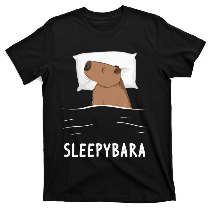 Capybara Sleepybara Sleep Capybara T-Shirt