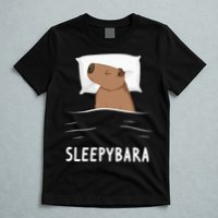 Capybara Sleepybara Sleep Capybara T-Shirt