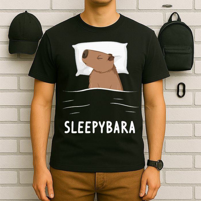 Capybara Sleepybara Sleep Capybara T-Shirt