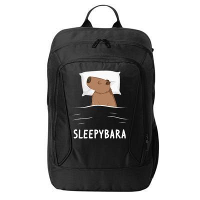 Capybara Sleepybara Sleep Capybara City Backpack