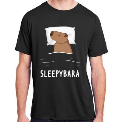 Capybara Sleepybara Sleep Capybara Adult ChromaSoft Performance T-Shirt