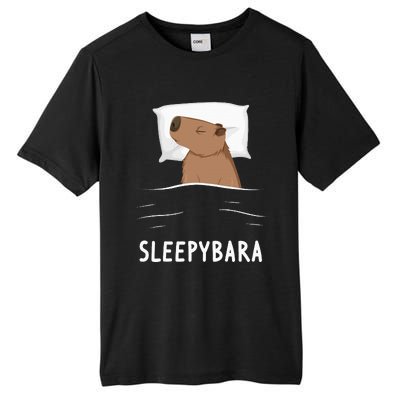 Capybara Sleepybara Sleep Capybara Tall Fusion ChromaSoft Performance T-Shirt