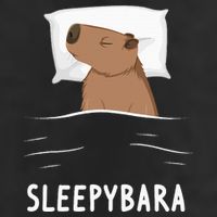 Capybara Sleepybara Sleep Capybara Beanie