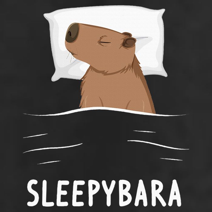Capybara Sleepybara Sleep Capybara Beanie