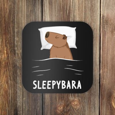 Capybara Sleepybara Sleep Capybara Coaster