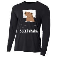 Capybara Sleepybara Sleep Capybara Cooling Performance Long Sleeve Crew