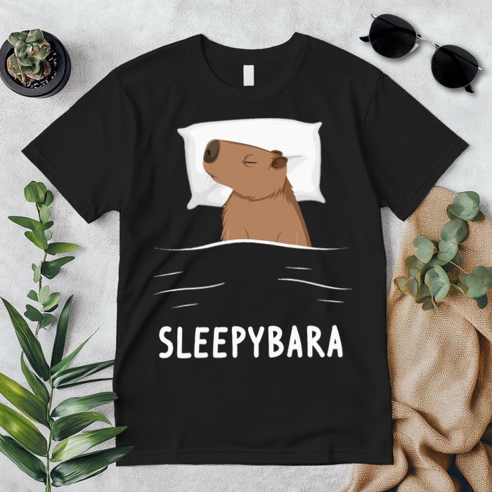 Capybara Sleepybara Sleep Capybara Premium T-Shirt