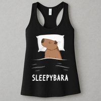 Capybara Sleepybara Sleep Capybara Womens Tank Top