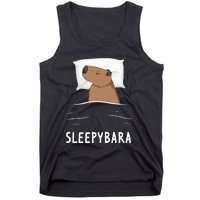 Capybara Sleepybara Sleep Capybara Tank Top