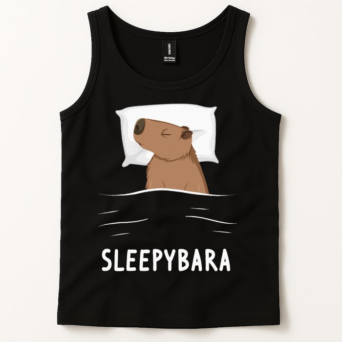 Capybara Sleepybara Sleep Capybara Tank Top
