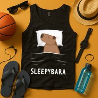 Capybara Sleepybara Sleep Capybara Tank Top