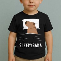 Capybara Sleepybara Sleep Capybara Toddler T-Shirt