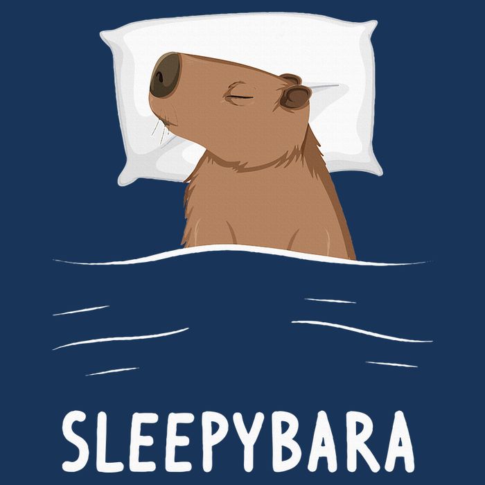Capybara Sleepybara Sleep Capybara Infant Baby Jersey Bodysuit