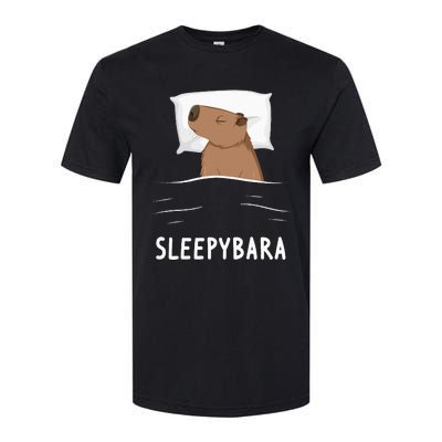 Capybara Sleepybara Sleep Capybara Softstyle CVC T-Shirt