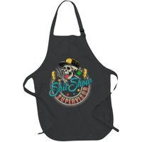 Cool Shit Show Supervisor Skull Hilarious Vintage Apron
