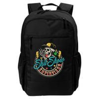 Cool Shit Show Supervisor Skull Hilarious Vintage Backpack