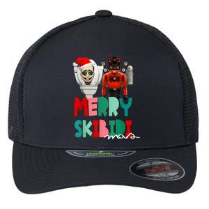 Christmas Santa Skibiditoilet Cameraman Speakerman Tvman Flexfit Unipanel Trucker Cap