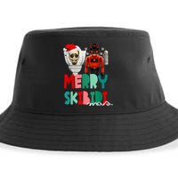 Christmas Santa Skibiditoilet Cameraman Speakerman Tvman Sustainable Bucket Hat