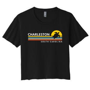 Charleston Sc South Carolina Women's Crop Top Tee