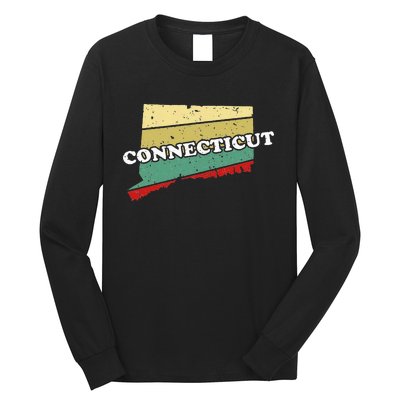 Connecticut State Souvenir Long Sleeve Shirt