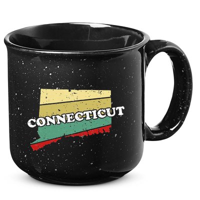 Connecticut State Souvenir 15oz Campfire Ceramic Mug