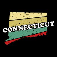 Connecticut State Souvenir Cooling Performance Long Sleeve Crew