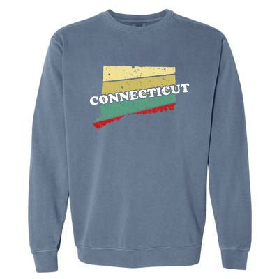 Connecticut State Souvenir Garment-Dyed Sweatshirt