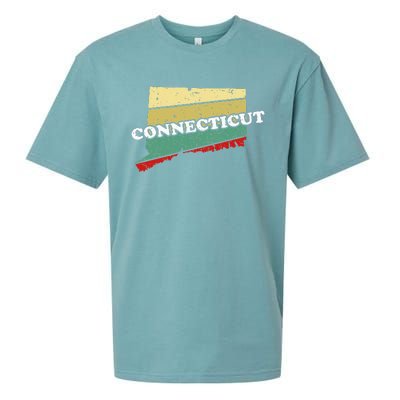 Connecticut State Souvenir Sueded Cloud Jersey T-Shirt