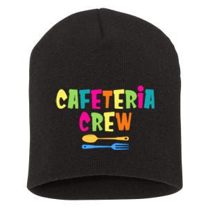 Cafeteria Squad School Cafeteria Lady Worker Short Acrylic Beanie